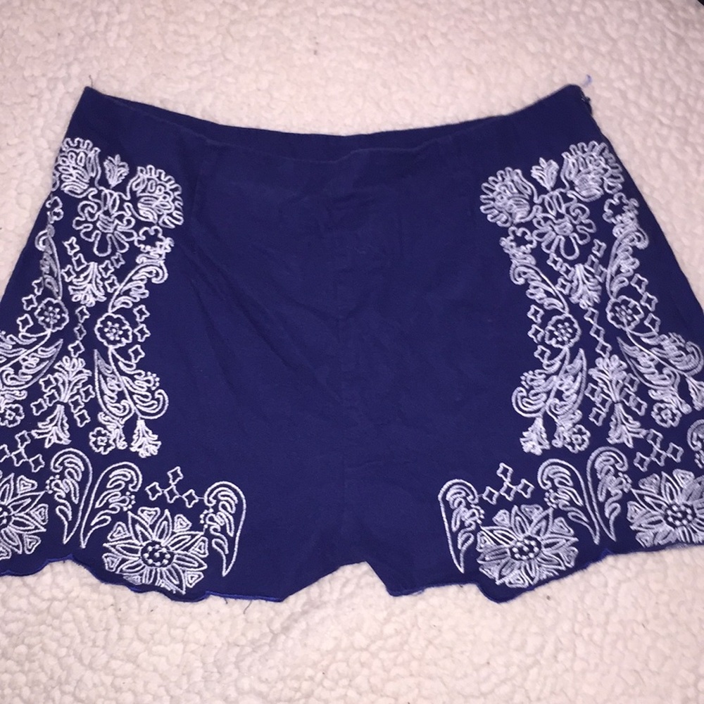 High waisted shorts
